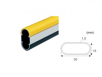 CR001 - Oval Closet Rod