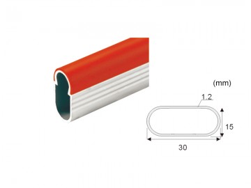 CR002 - Oval Closet Rod