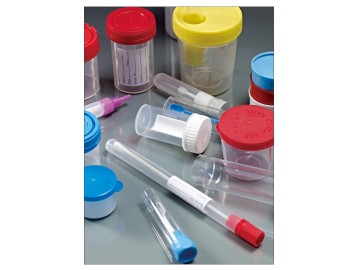 Disposable Plastic Medical Patient Test Sample Cup Sputum Fecal Specimen Collector 30ml 60ml 90ml Stool Urine Container